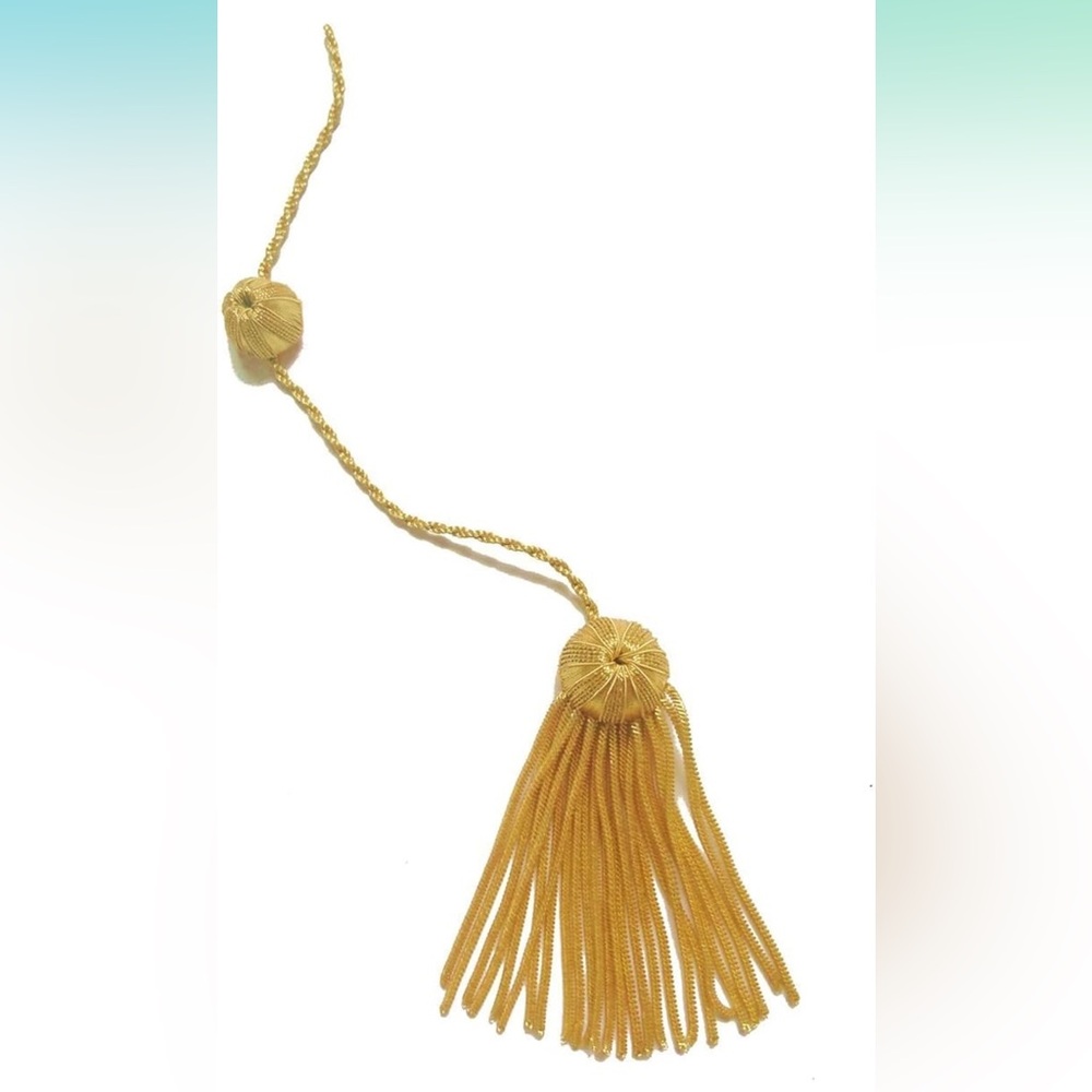 NEW Doctoral Graduation Cap Black Velvet 8-Sided with Gold Bullion Tassel - Picture 3 of 5
